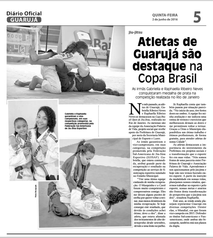 Palavra de Vida Jiu-Jitsu Representando na Copa do Brasil!